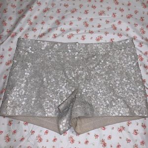express sequin shorts